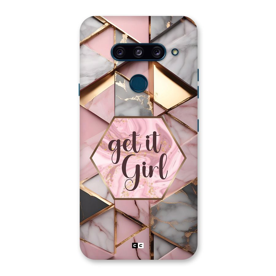 Diamond Girl Back Case for LG  V40 ThinQ
