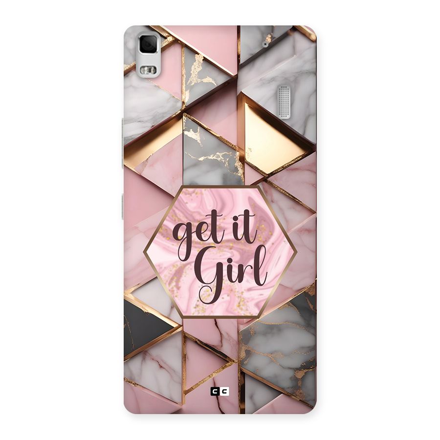 Diamond Girl Back Case for Lenovo A7000