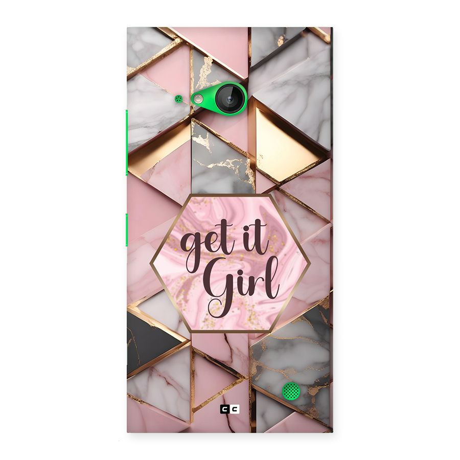 Diamond Girl Back Case for Lumia 730
