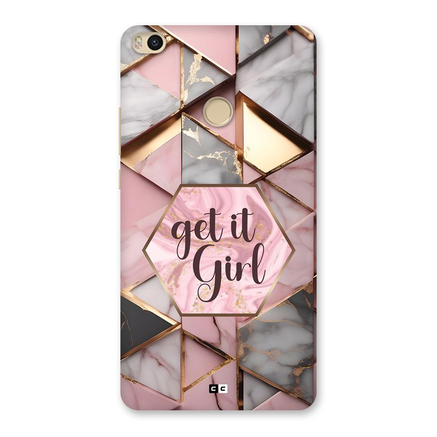 Diamond Girl Back Case for Mi Max 2