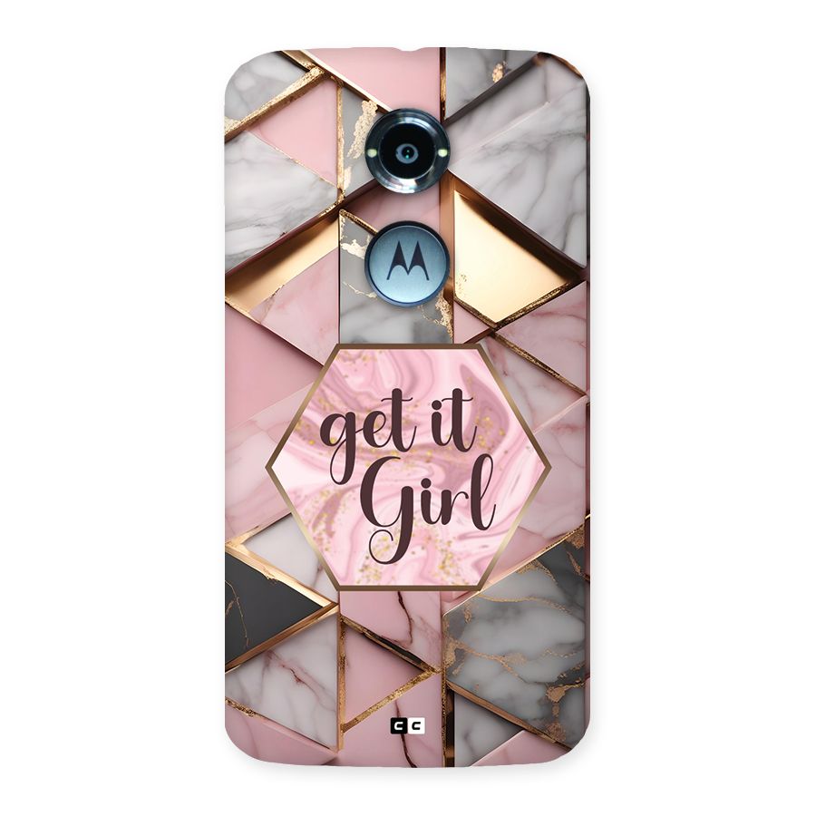 Diamond Girl Back Case for Moto X2