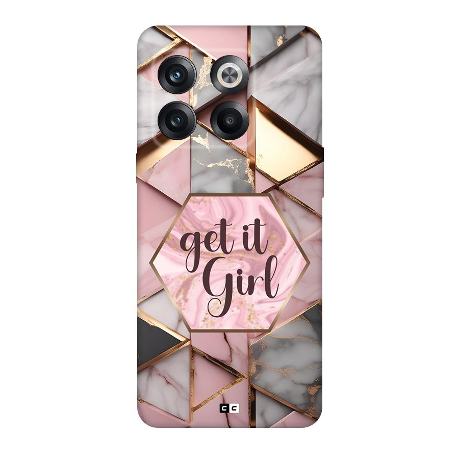 Diamond Girl Back Case for OnePlus 10T