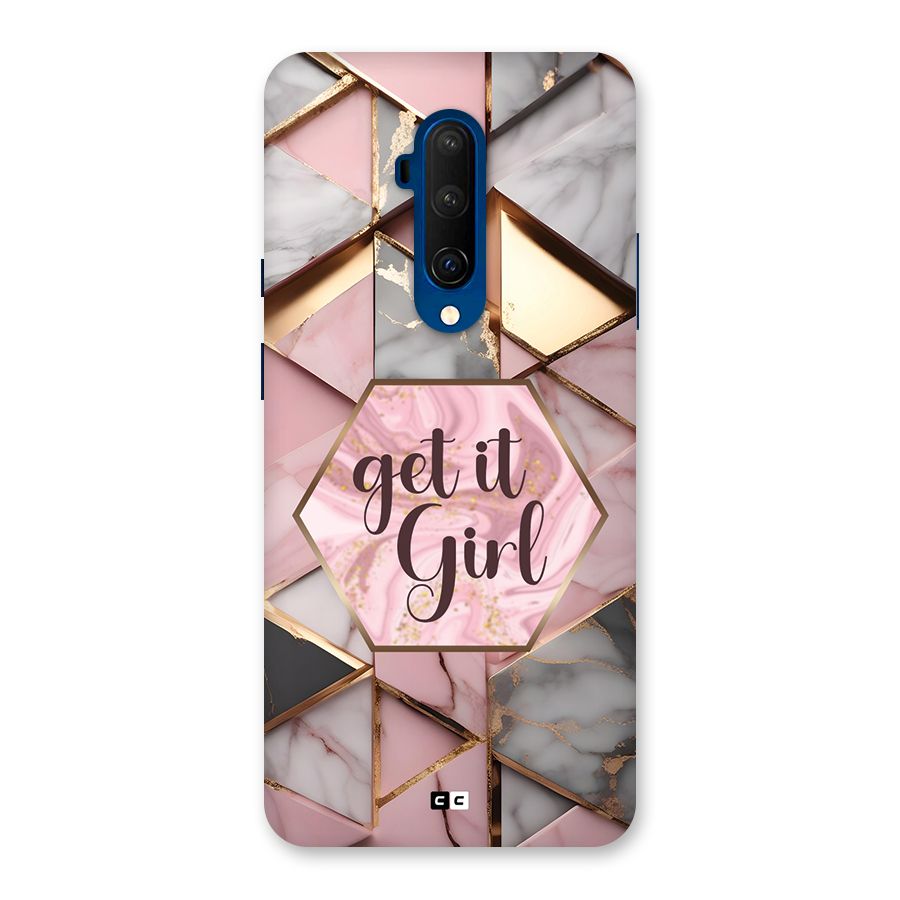 Diamond Girl Back Case for OnePlus 7T Pro