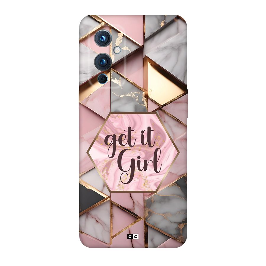 Diamond Girl Back Case for OnePlus 9