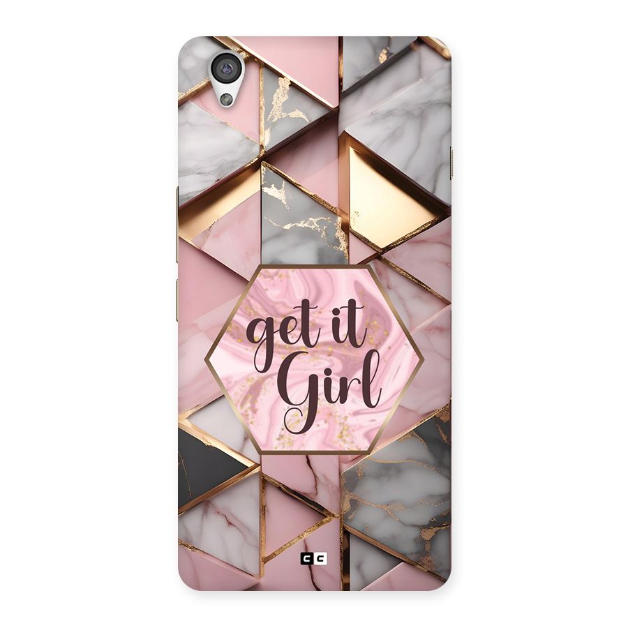 Diamond Girl Back Case for OnePlus X
