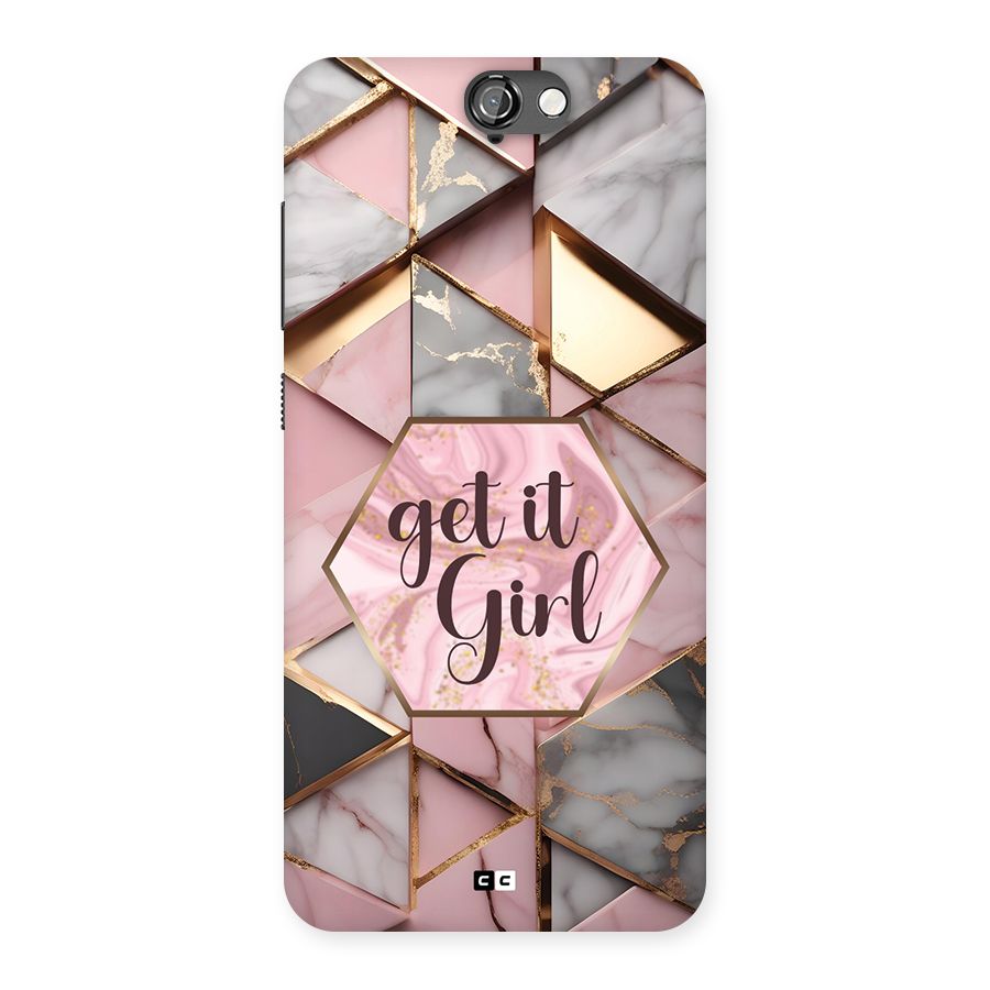 Diamond Girl Back Case for One A9