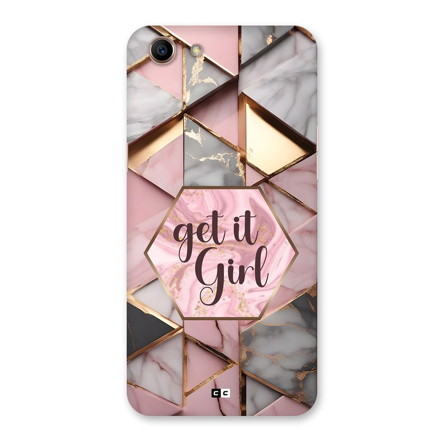 Diamond Girl Back Case for Oppo A83 (2018)