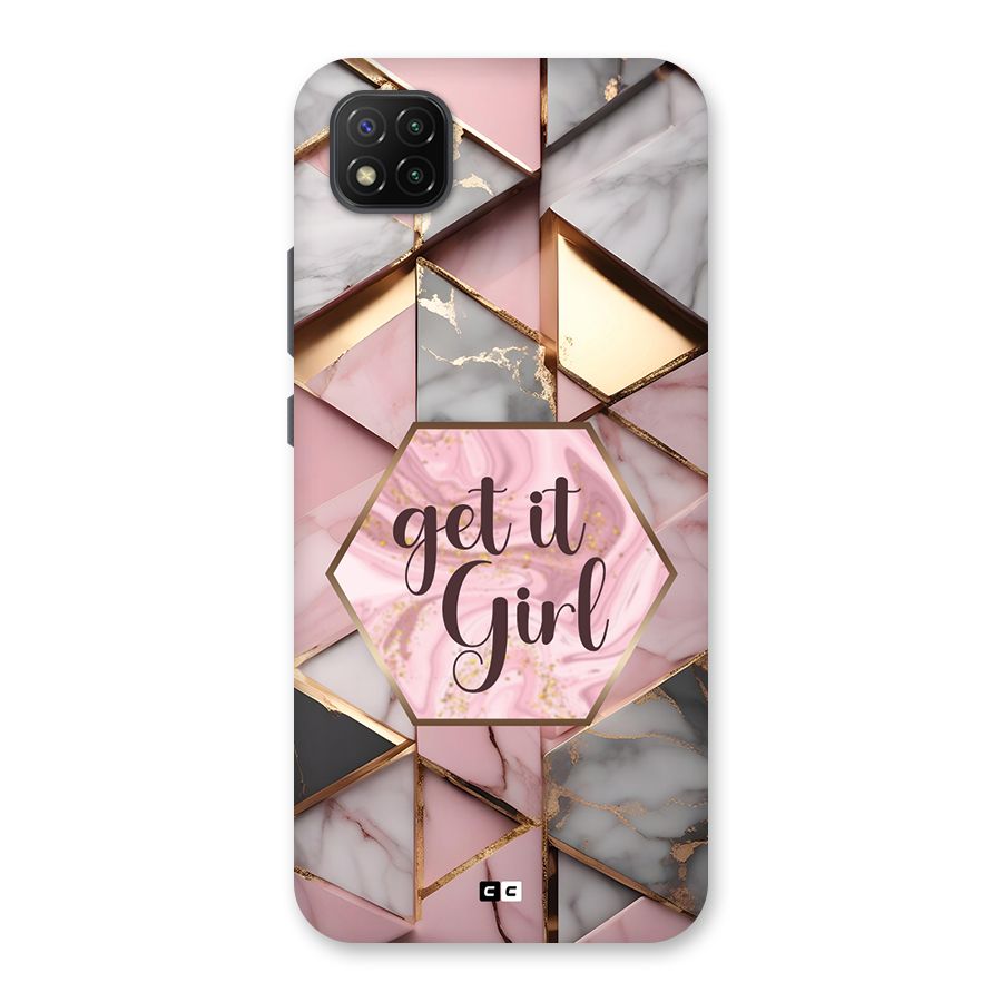 Diamond Girl Back Case for Poco C3