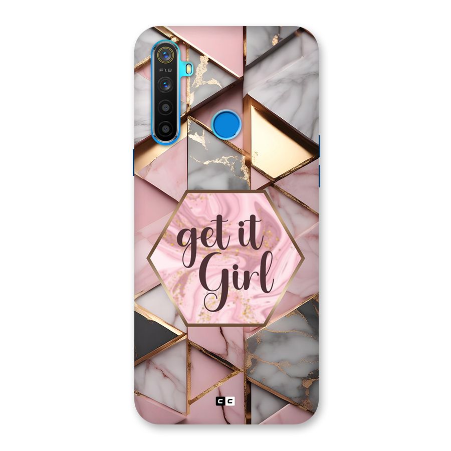 Diamond Girl Back Case for Realme 5s