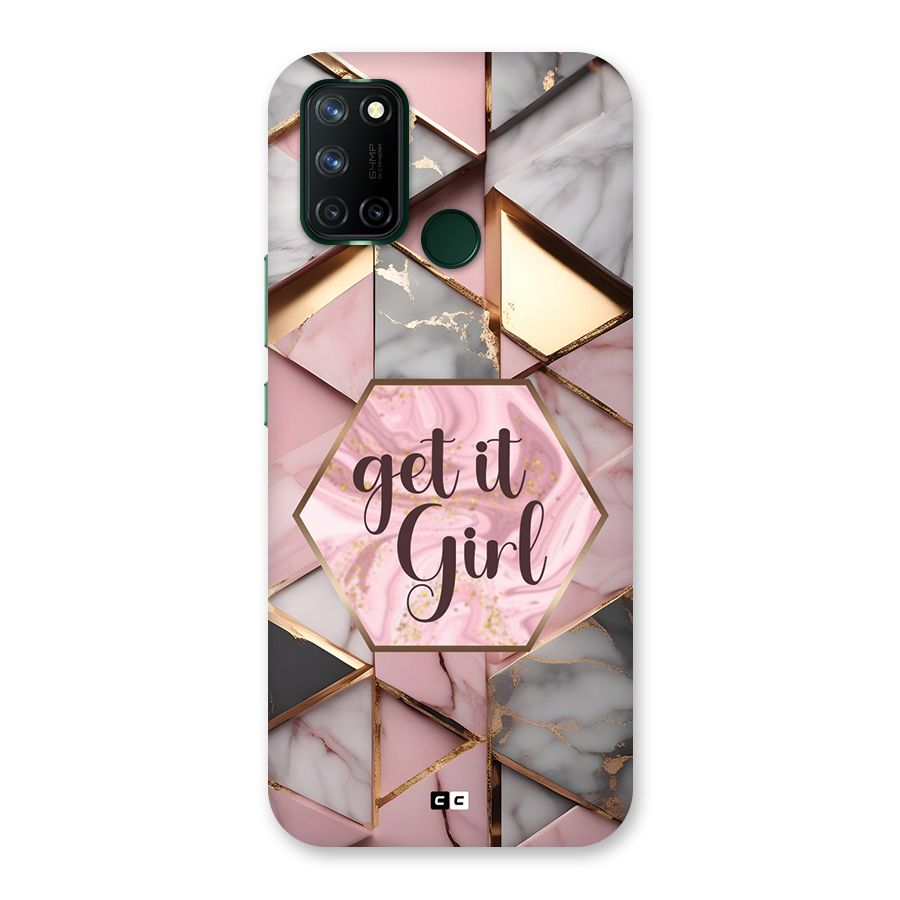 Diamond Girl Back Case for Realme 7i