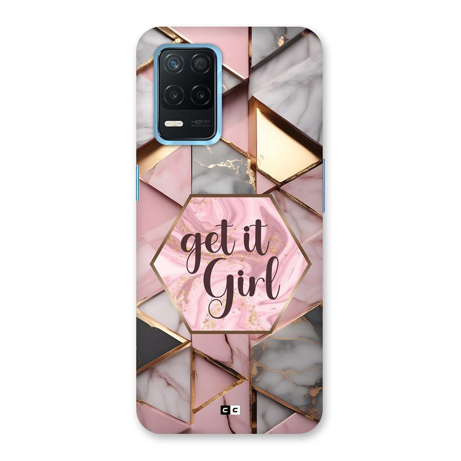 Diamond Girl Back Case for Realme 8 5G