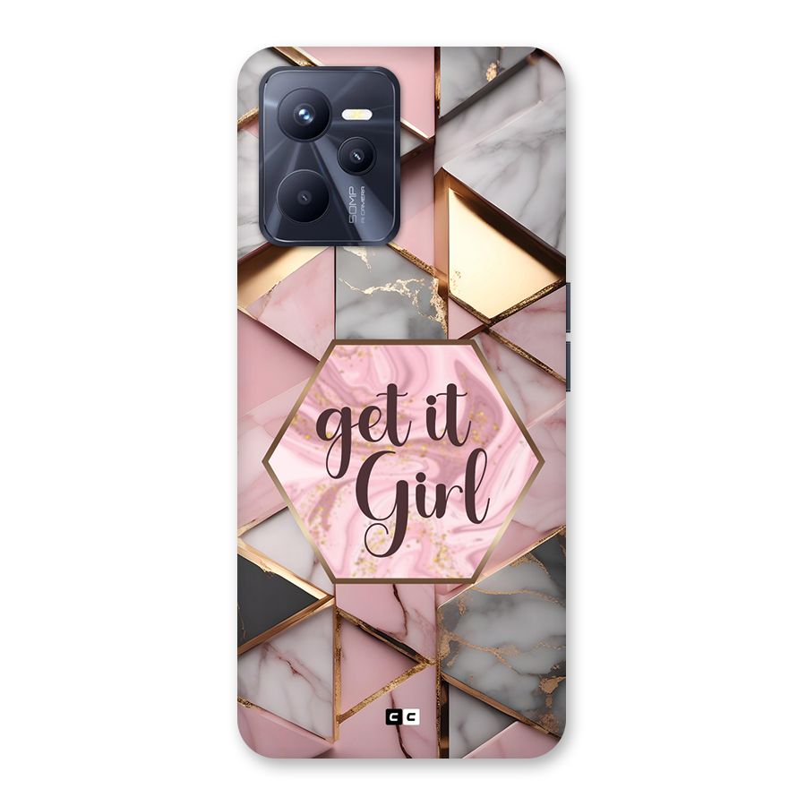 Diamond Girl Back Case for Realme C35