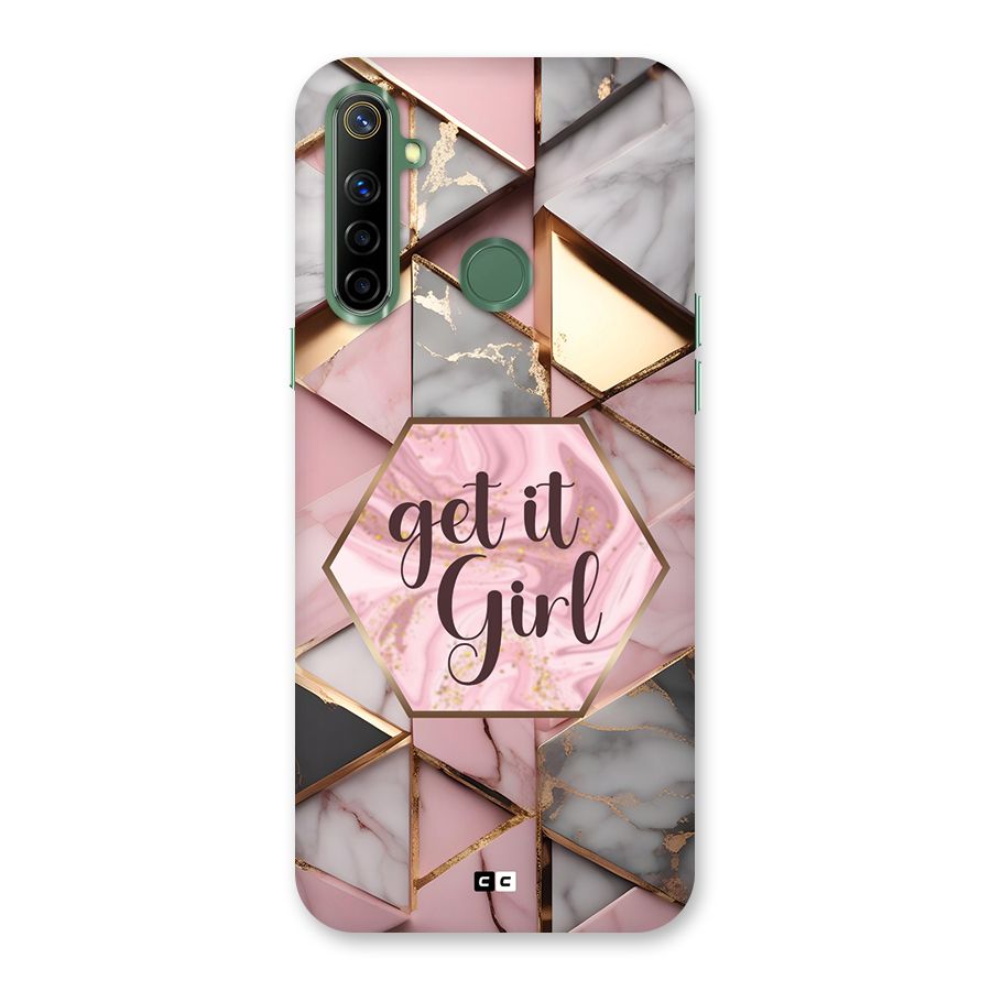 Diamond Girl Back Case for Realme Narzo 10