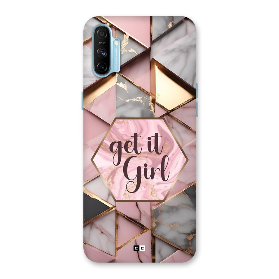 Diamond Girl Back Case for Realme Narzo 20A