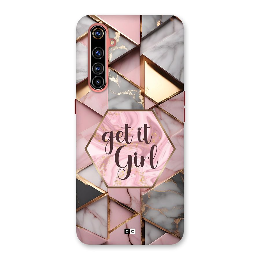 Diamond Girl Back Case for Realme X50 Pro
