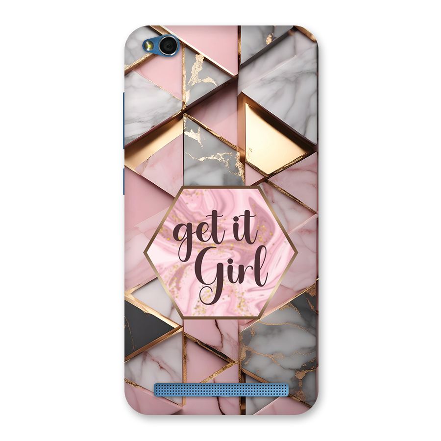 Diamond Girl Back Case for Redmi 5A