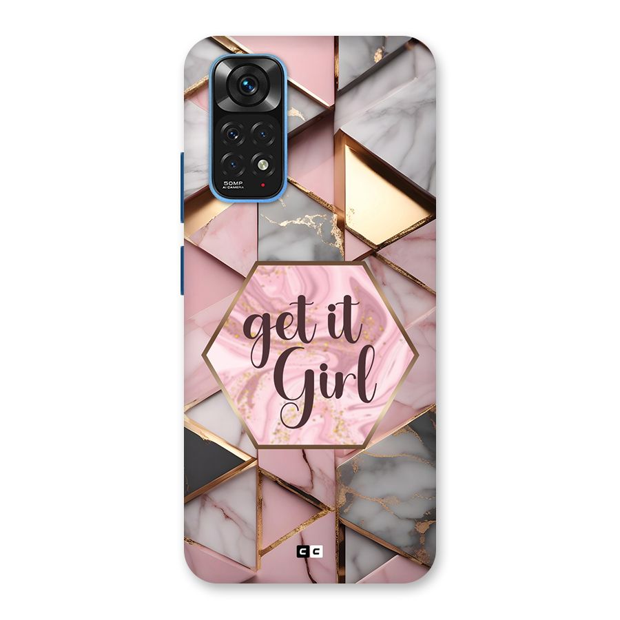 Diamond Girl Back Case for Redmi Note 11S