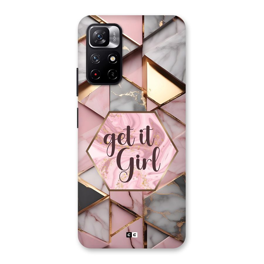 Diamond Girl Back Case for Redmi Note 11T 5G