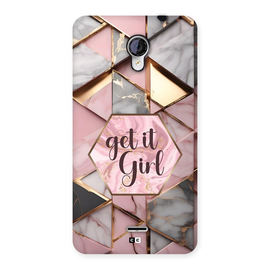 Diamond Girl Back Case for Unite 2 A106