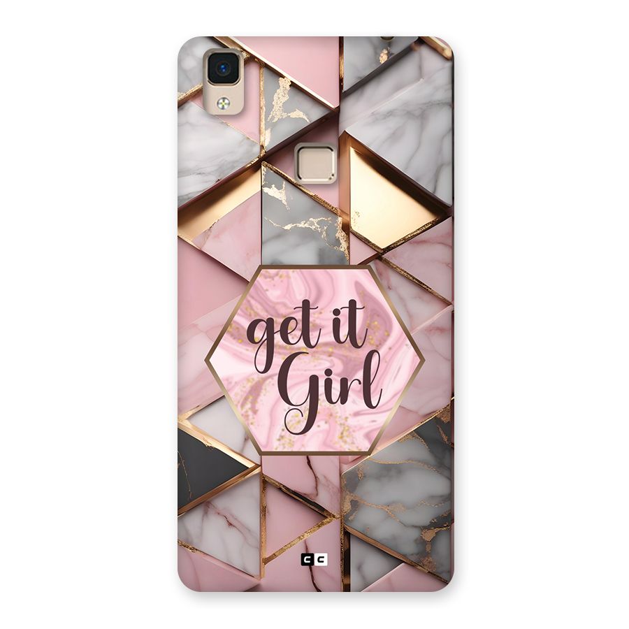 Diamond Girl Back Case for V3 Max