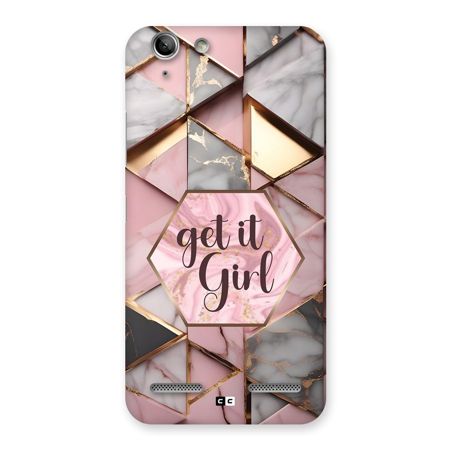 Diamond Girl Back Case for Vibe K5