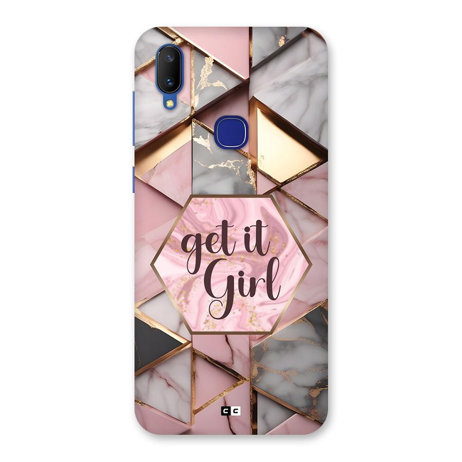 Diamond Girl Back Case for Vivo V11