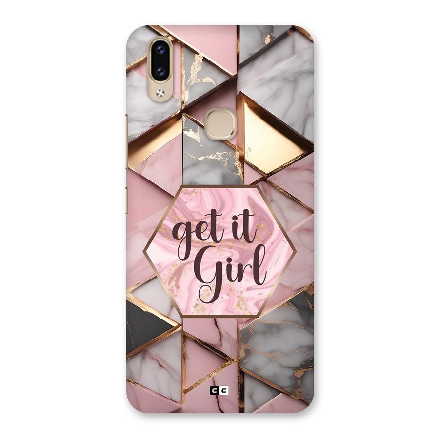 Diamond Girl Back Case for Vivo V9