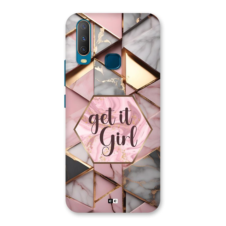 Diamond Girl Back Case for Vivo Y11