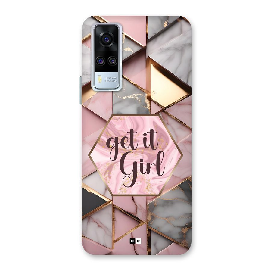 Diamond Girl Back Case for Vivo Y31