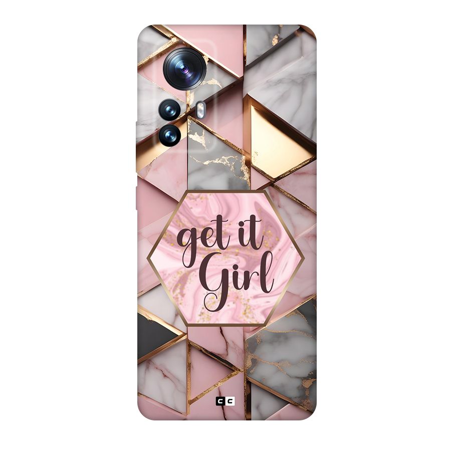 Diamond Girl Back Case for Xiaomi 12 Pro