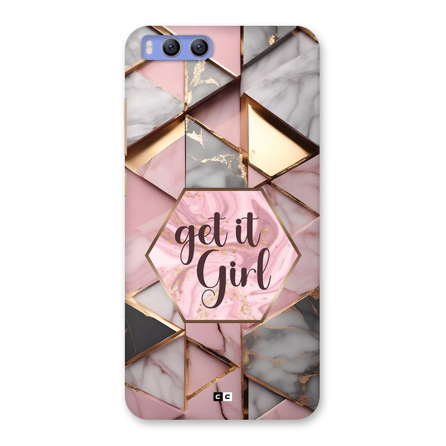 Diamond Girl Back Case for Xiaomi Mi 6