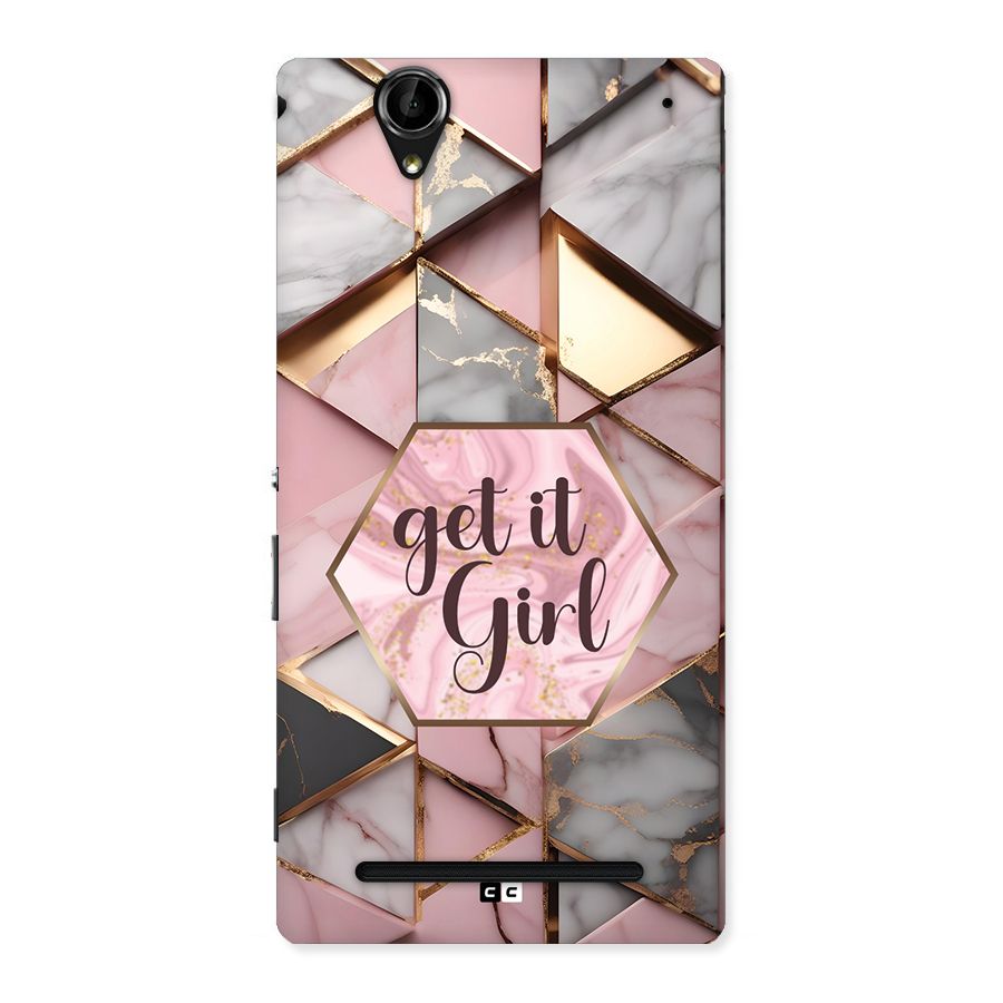 Diamond Girl Back Case for Xperia T2