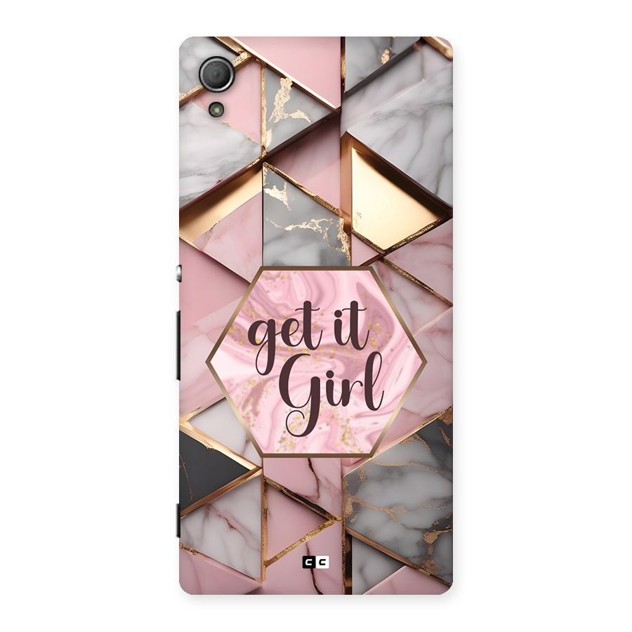 Diamond Girl Back Case for Xperia Z4