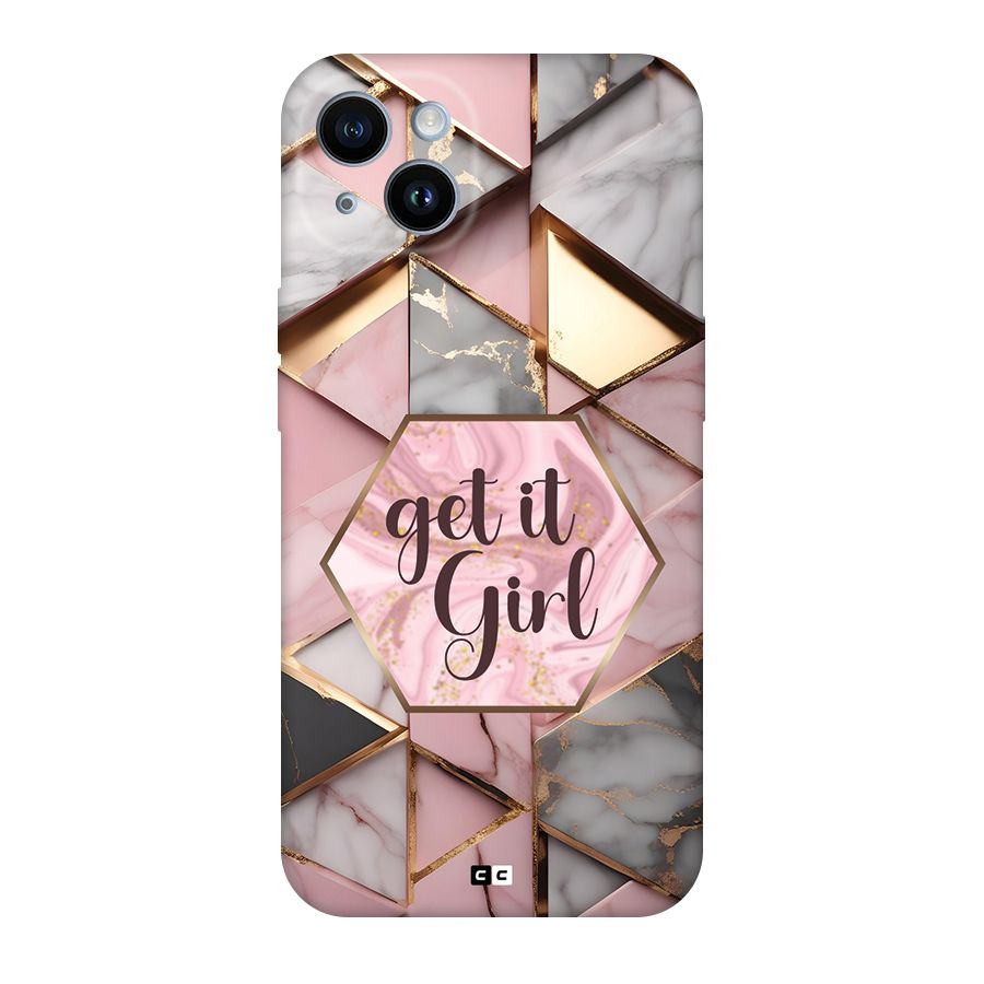 Diamond Girl Back Case for iPhone 14