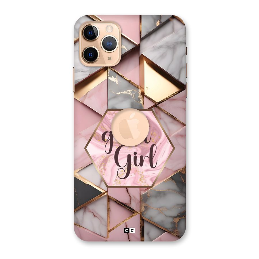 Diamond Girl Back Case for iPhone 11 Pro Max Logo Cut