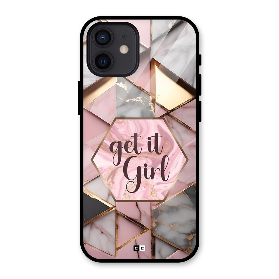 Diamond Girl Back Case for iPhone 12