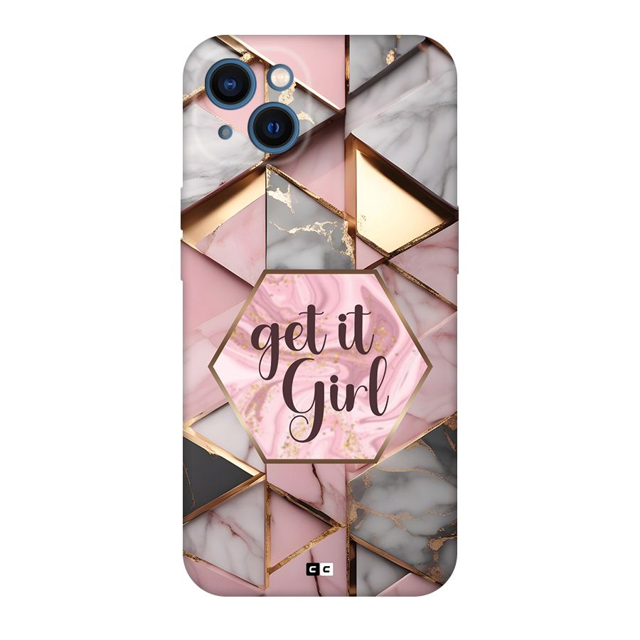 Diamond Girl Back Case for iPhone 13