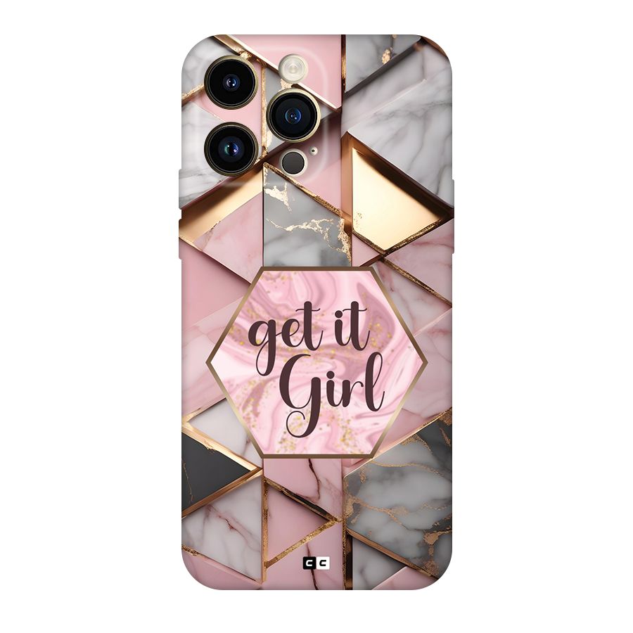 Diamond Girl Back Case for iPhone 14 Pro Max