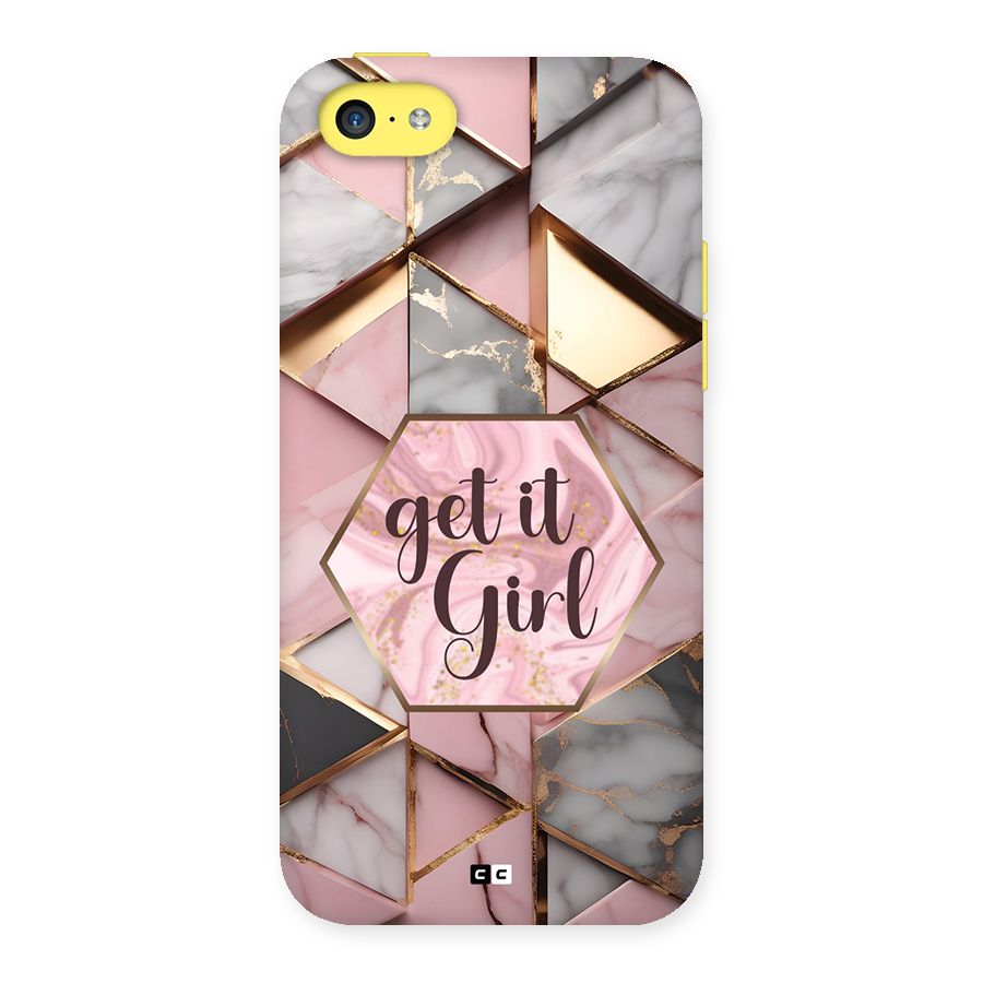 Diamond Girl Back Case for iPhone 5C