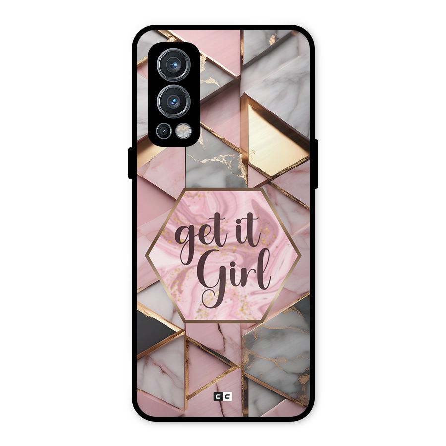 Diamond Girl Metal Back Case for OnePlus Nord 2 5G
