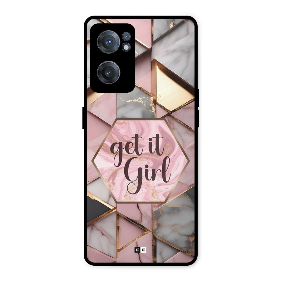 Diamond Girl Metal Back Case for OnePlus Nord CE 2 5G