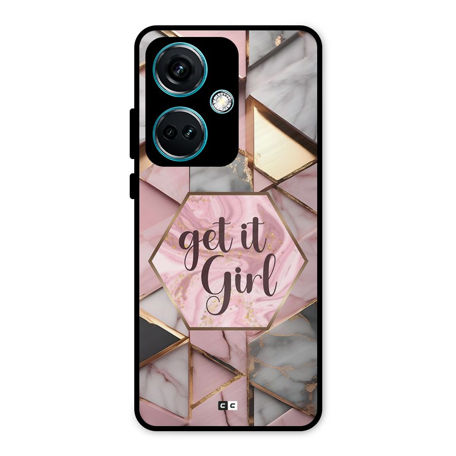 Diamond Girl Metal Back Case for OnePlus Nord CE 3 5G