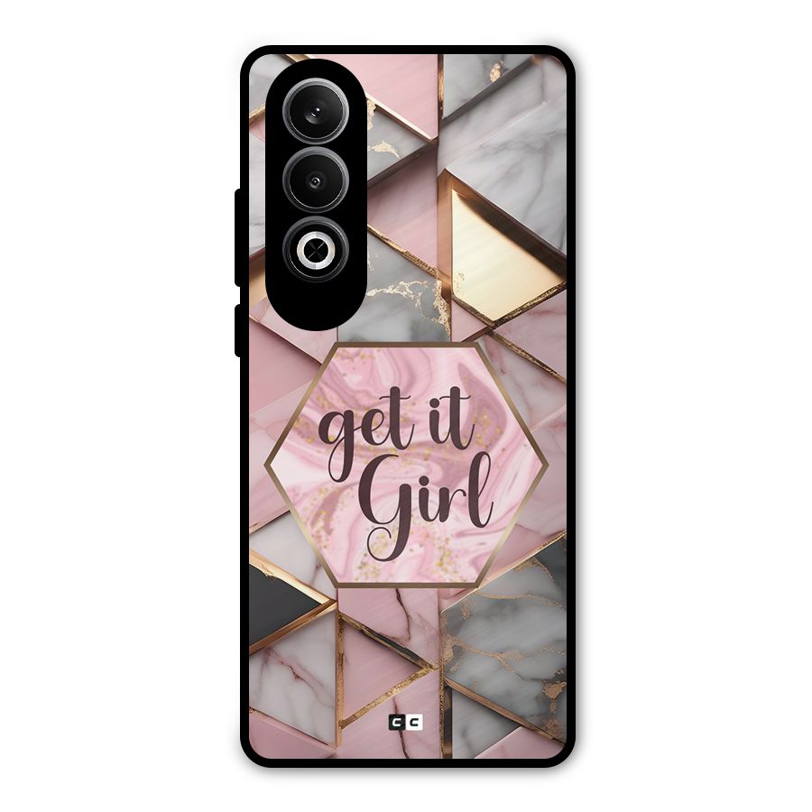 Diamond Girl Metal Back Case for OnePlus Nord CE4