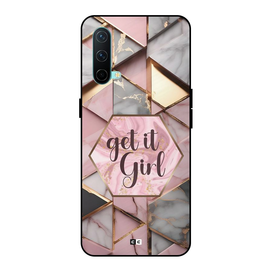 Diamond Girl Metal Back Case for OnePlus Nord CE 5G