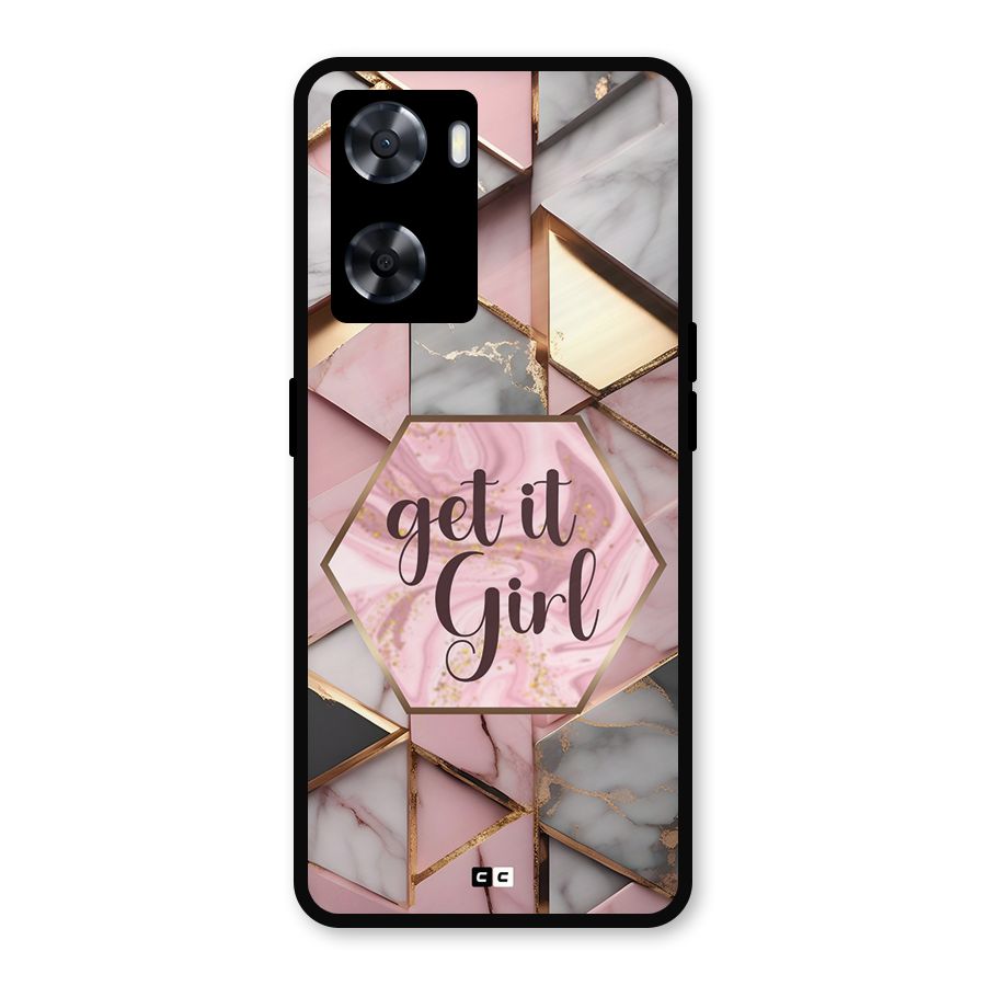 Diamond Girl Metal Back Case for OnePlus Nord N20 SE