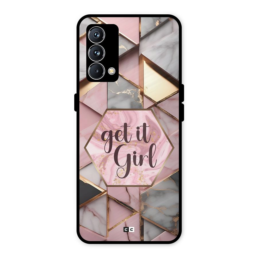 Diamond Girl Metal Back Case for Realme GT Master Edition