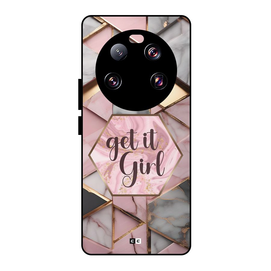 Diamond Girl Metal Back Case for Xiaomi 13 Ultra