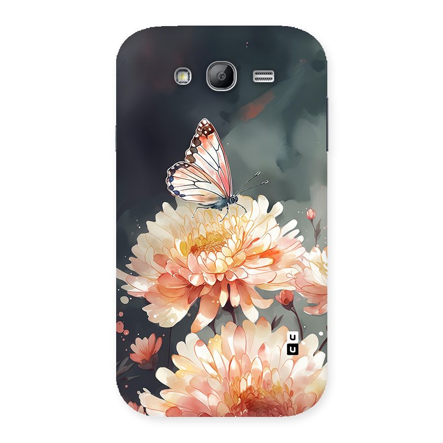 Digital Art Butterfly Flower Back Case for Galaxy Grand