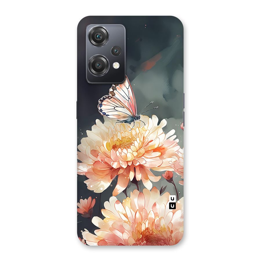 Digital Art Butterfly Flower Back Case for OnePlus Nord CE 2 Lite 5G