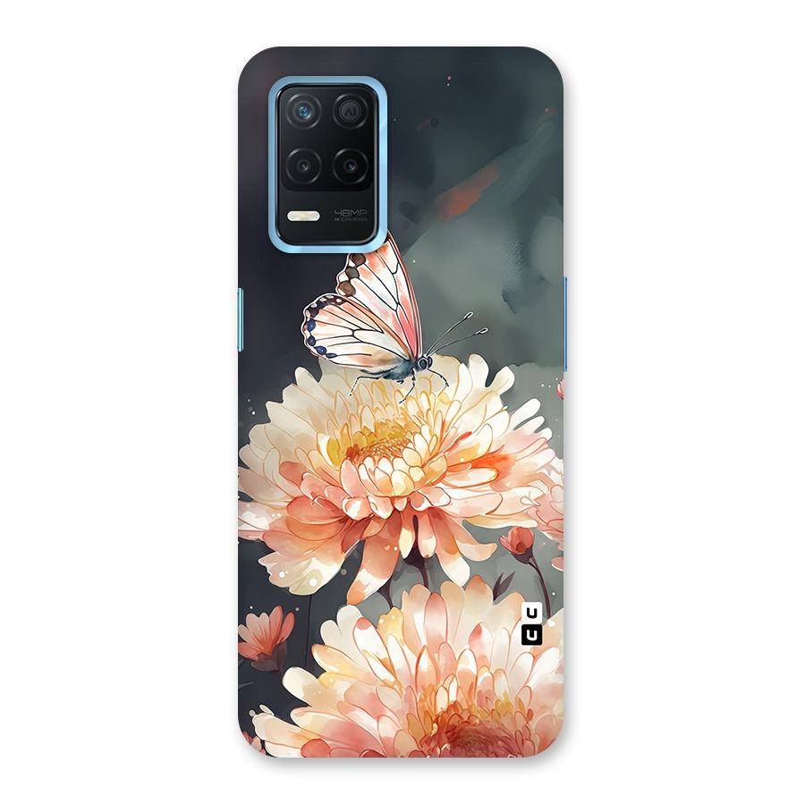 Digital Art Butterfly Flower Back Case for Realme 8 5G